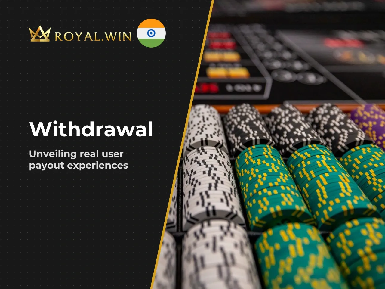 Withdrawal Reality. The gap between Royal