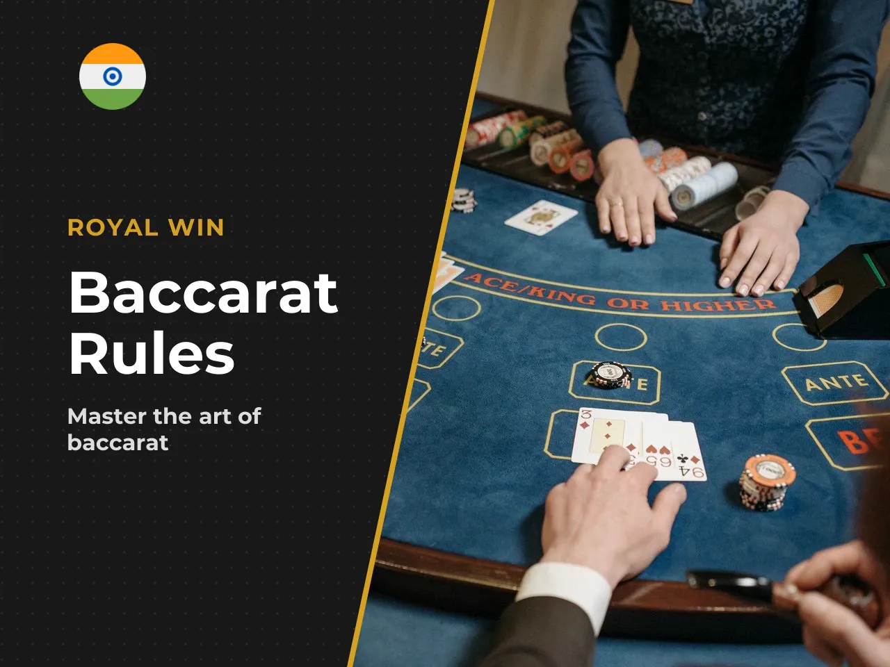 Baccarat Rules: How a Hand Is Dealt and How the Winner Is Decided. Baccarat rules mandate that the dealer distributes cards to the Banker line and the Player line, calculating the total to find the ha