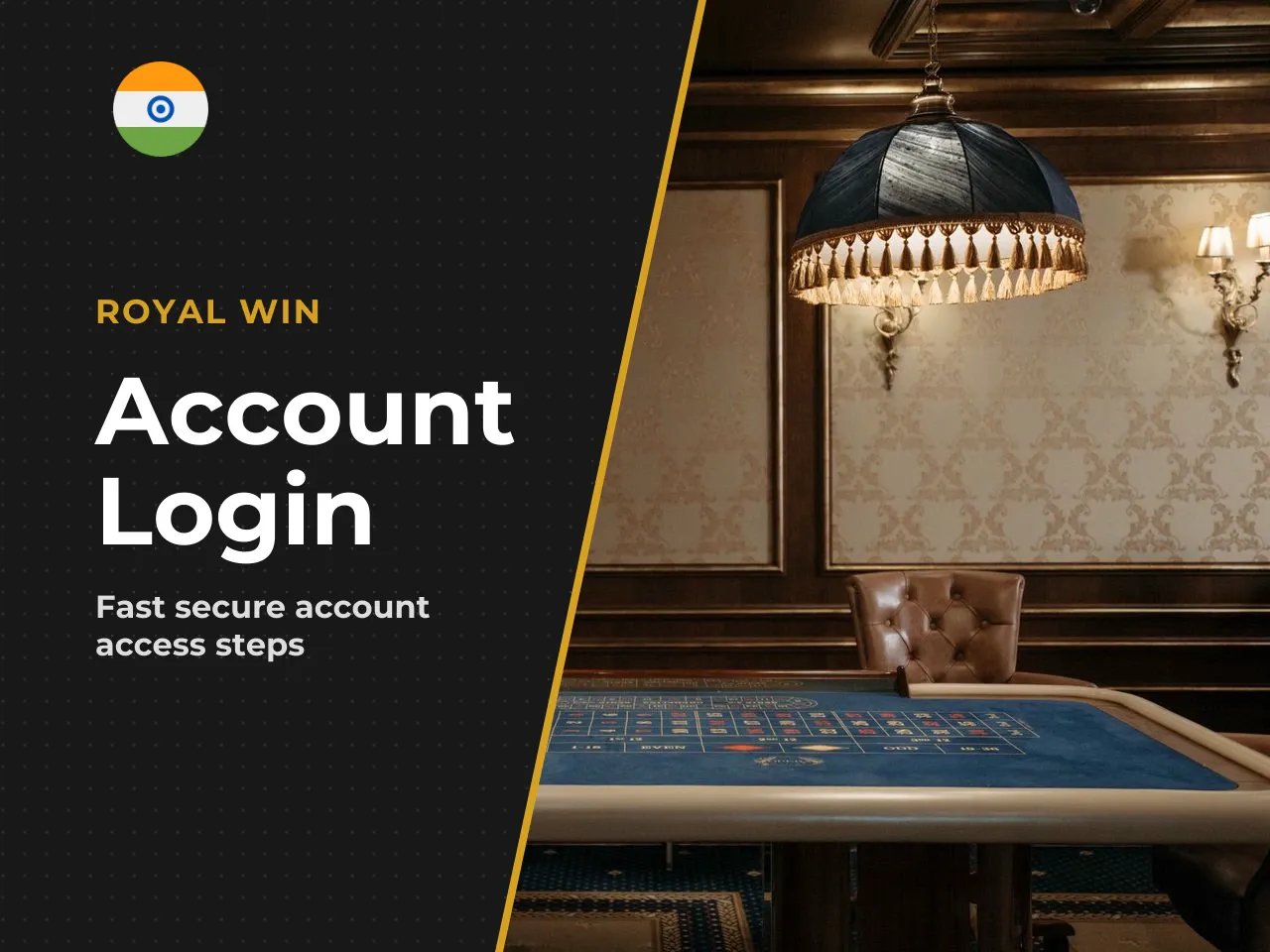 How the Royal Win Login Number Is Used. Your registered Indian mobile number, prefixed with +91, serves as your Royal Win login number. This is the same number you used during registration, and it dou