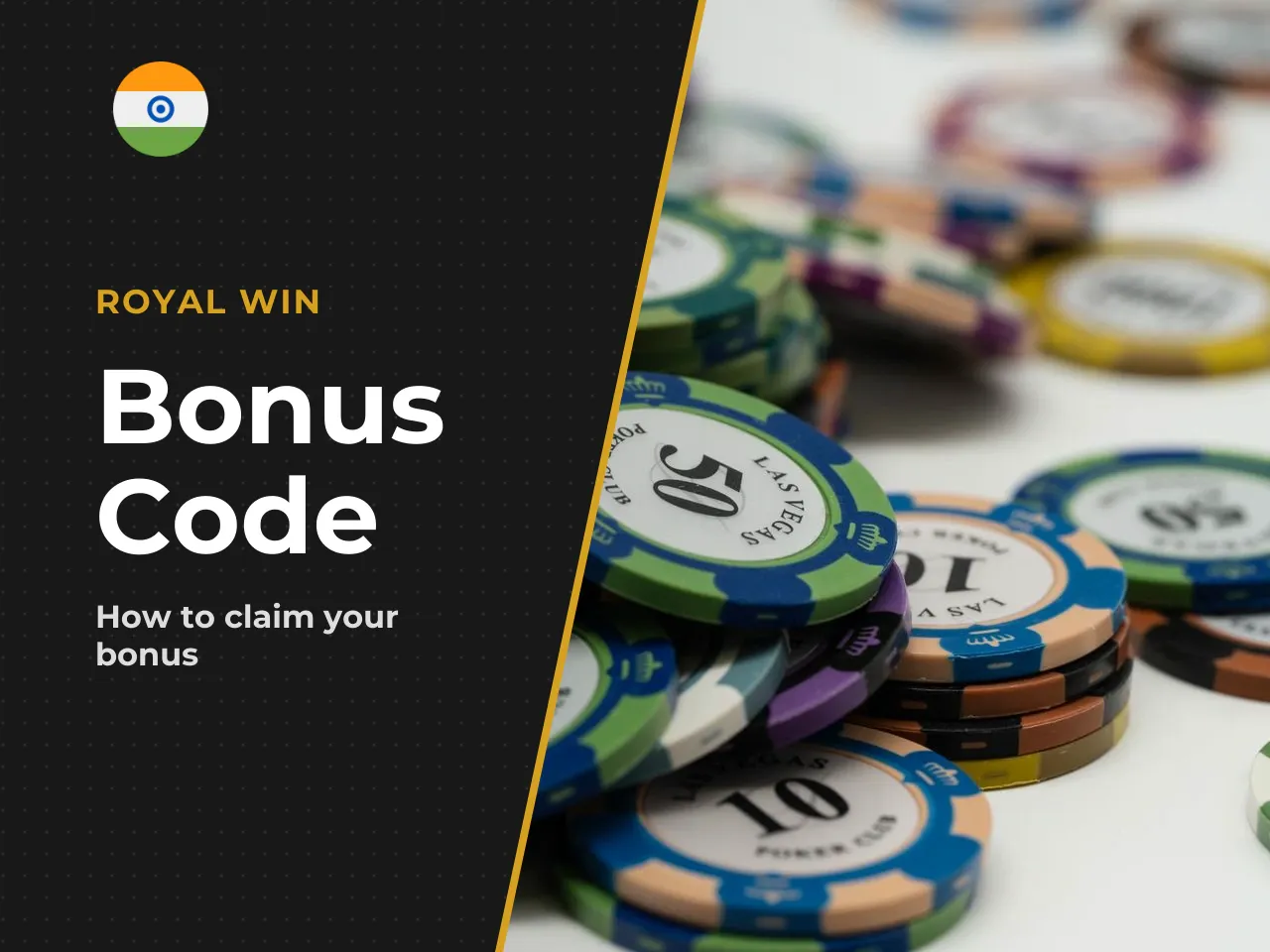 Where to Enter a Royal Win Bonus Code. You must enter a code either during the initial sign-up form via a dedicated promo code field or inside the cashier page just before confirming your deposit paym