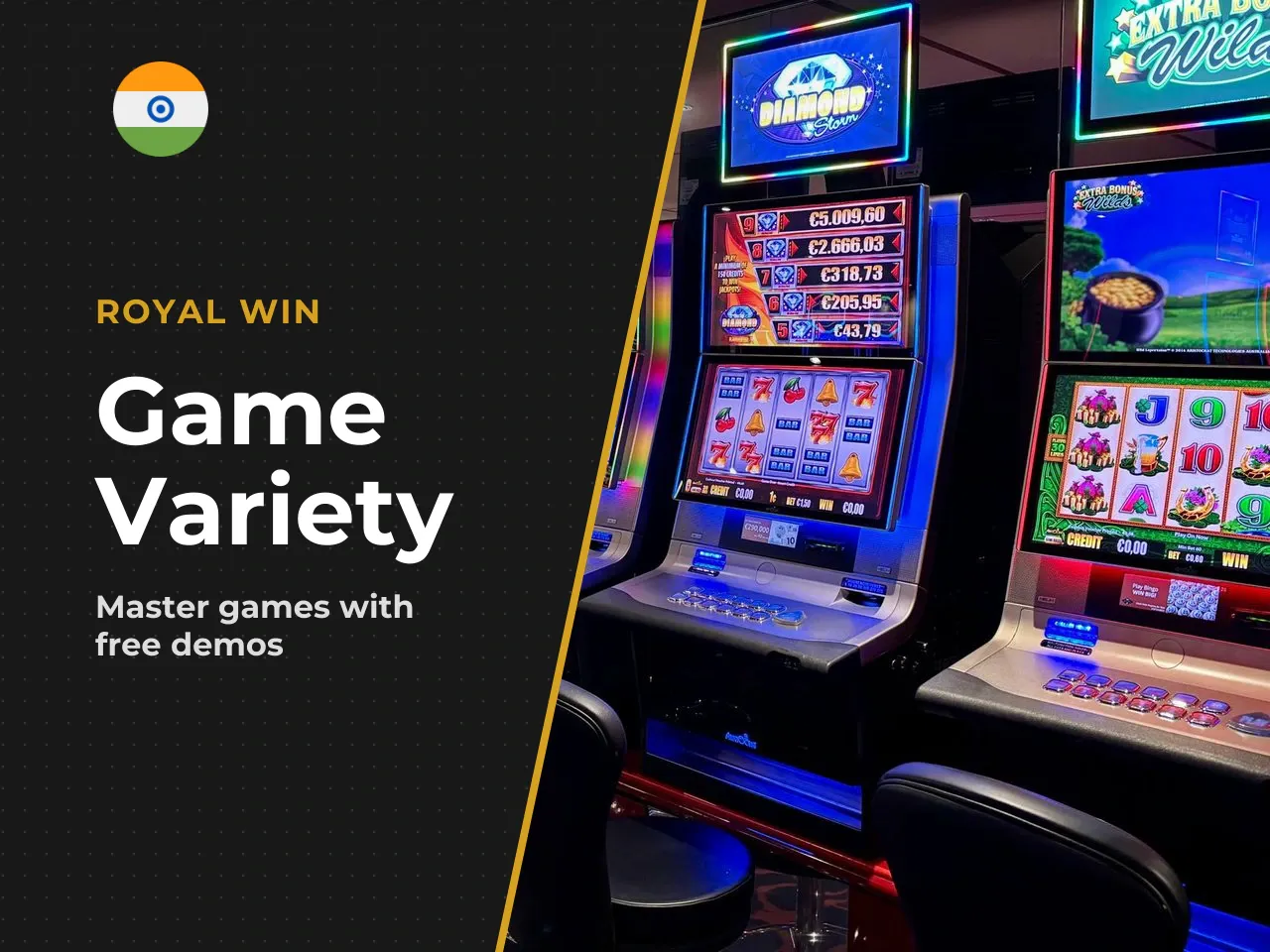 How to Evaluate the Game Variety Before You Play. Before committing real money, take advantage of demo mode. Royal Win provides free-play access for most RNG-based games. You can practice with virtual