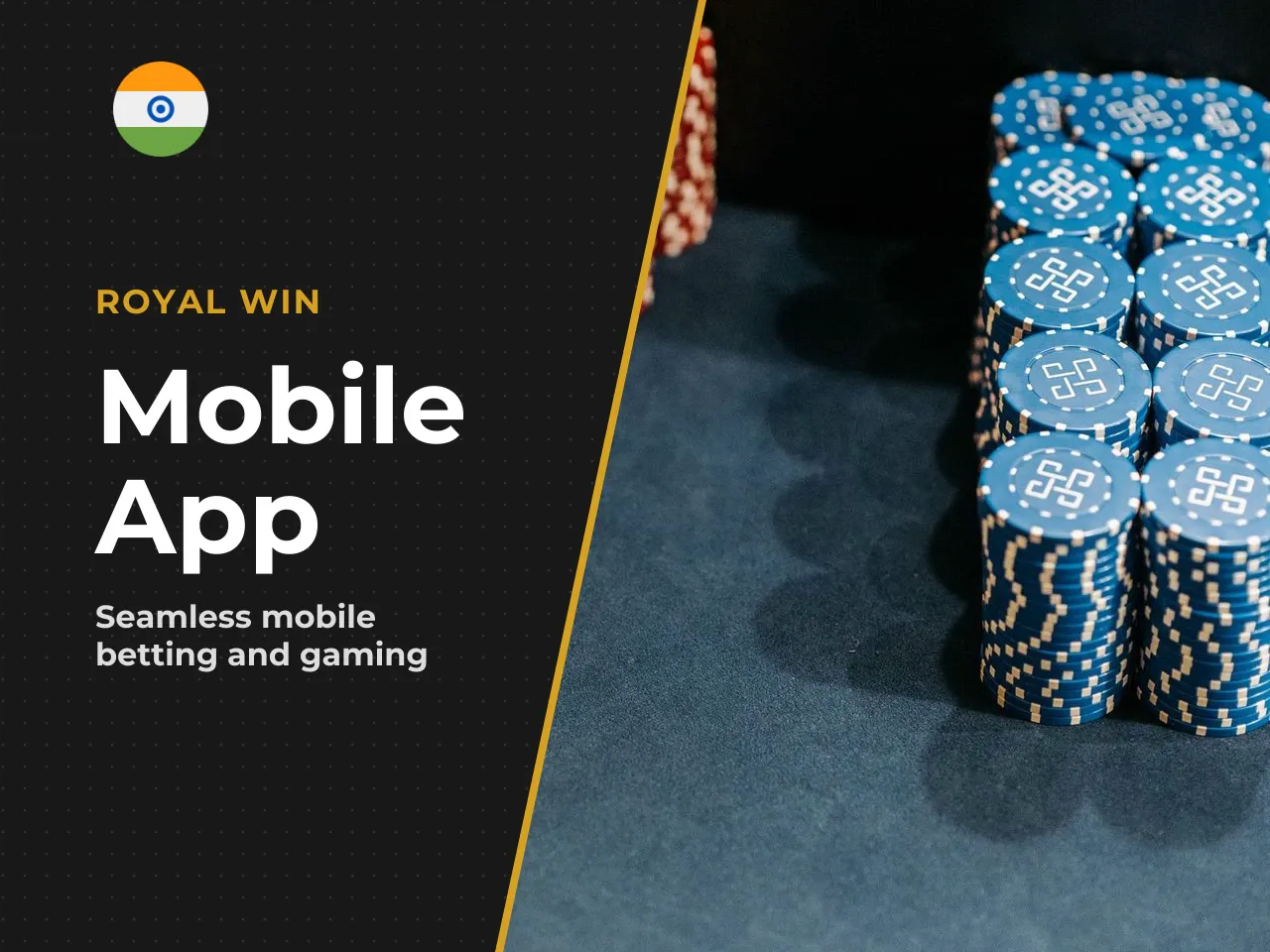 Using Royal Win Promo Code on Mobile and App. Royal Win's mobile interface is designed around the realities of the Indian market, where Android dominates smartphone usage and UPI is the default paymen