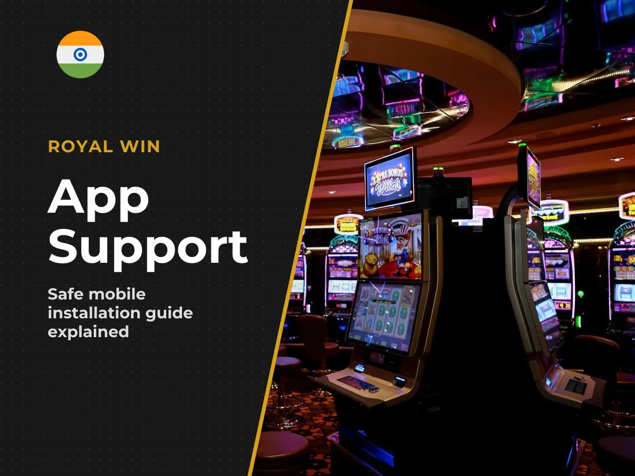 **Legal context:** Online gambling regulation in India is complex and varies by state. There is no single federal law that comprehensively addresses online casinos. The Public Gambling Act of 1867 app