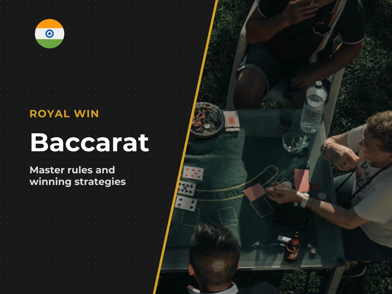 What Baccarat Is and Why Players Choose It Online. Baccarat is a comparing card game played between two hands, the "Banker" and the "Player," where the objective is to bet on which hand will score clo