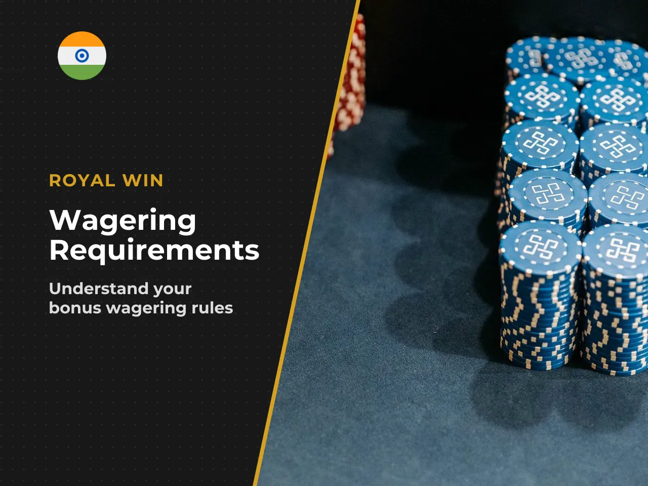 **Practical wagering example in INR:** Suppose you receive a welcome bonus of ₹1,000 with a 30x wagering requirement. This means you must place bets totalling ₹30,000 before you can withdraw any bonus