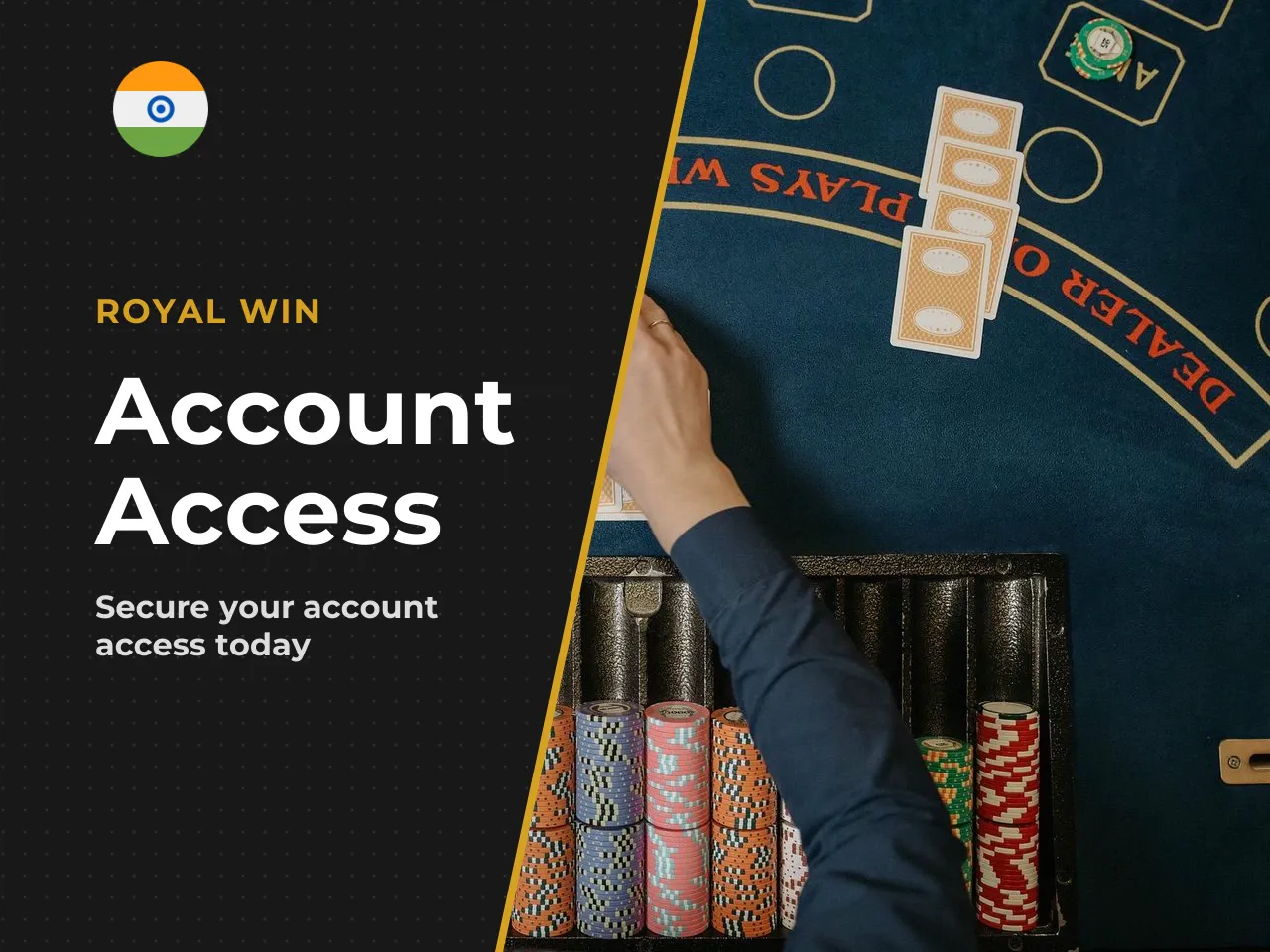 Account Details and Login Data to Prepare. Your mobile number becomes your login ID after registration. This is the primary identifier Royal Win uses for your account, so double-check the number befor