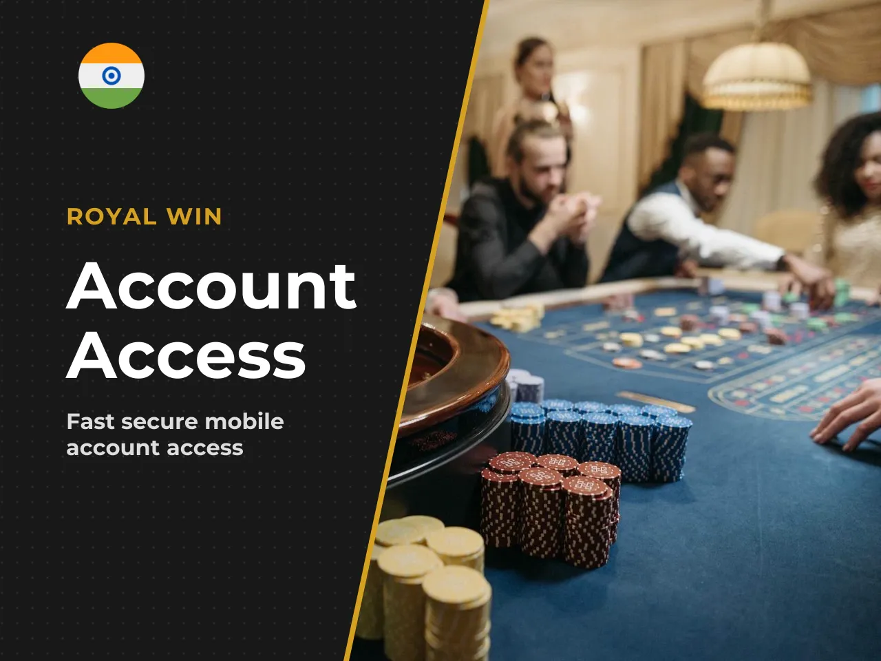 Royal Win Login Through the Mobile Browser. Most Indian players will open Chrome, Safari, or Firefox on their phone and go straight to the Royal Win website. This is the fastest way to log in without 